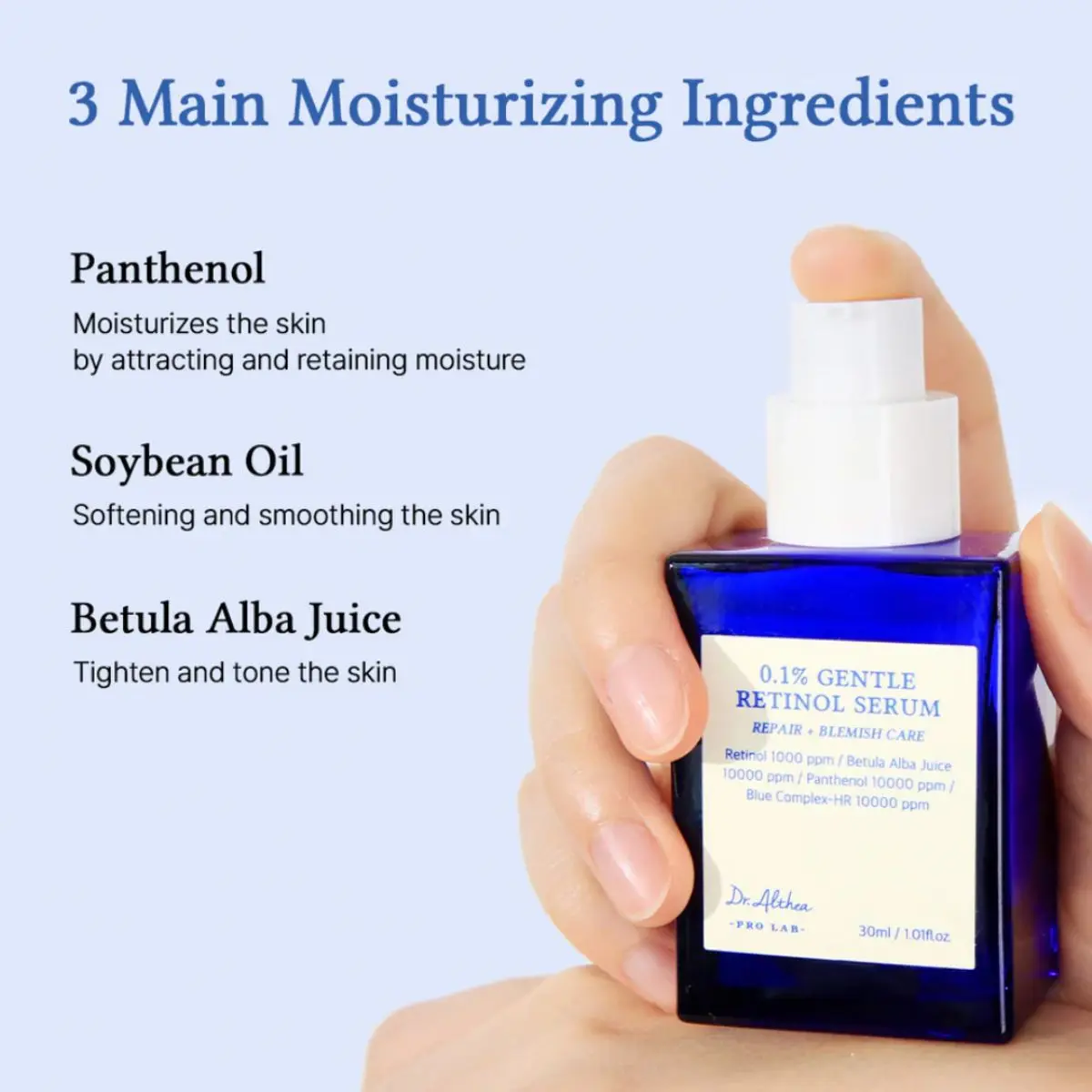 0.1% Gentle Retinol Serum 30mL - Image 6