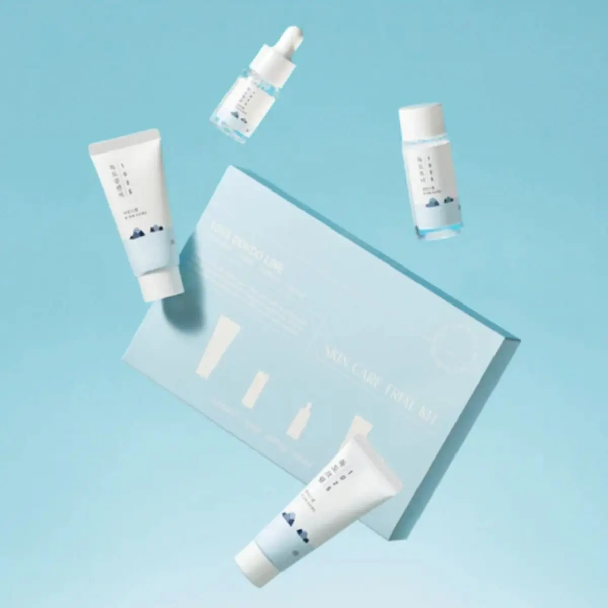 1025 Dokdo Trial Kit (Cleanser 30mL + Toner 20mL + Ampoule 10mL + Cream 20mL) - Image 3
