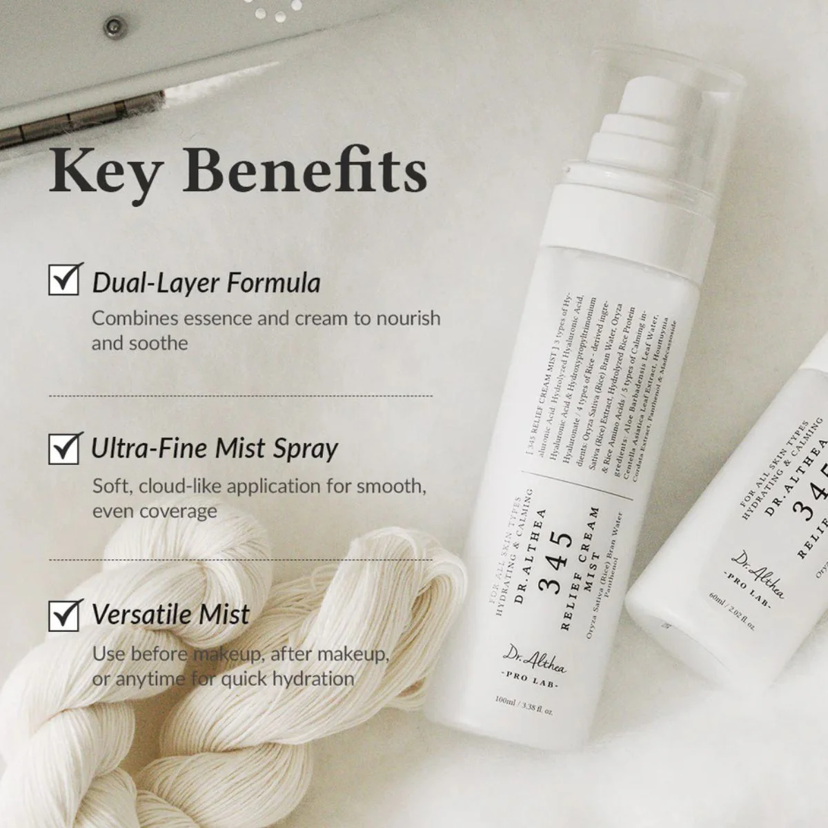 345 Relief Cream Mist 60mL - Image 4