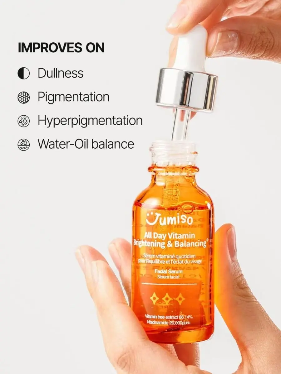 All Day Vitamin Brightening & Balancing Facial Serum - Image 3