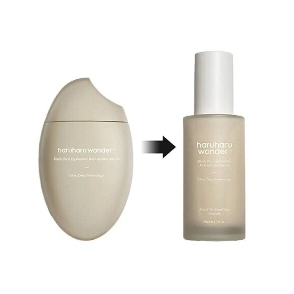 Black Rice Hyaluronic Anti-Wrinkle Serum 50mL - Image 2