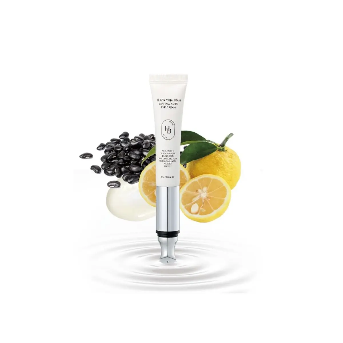Black Yuja Bean Lifting Auto Eye Cream 15mL