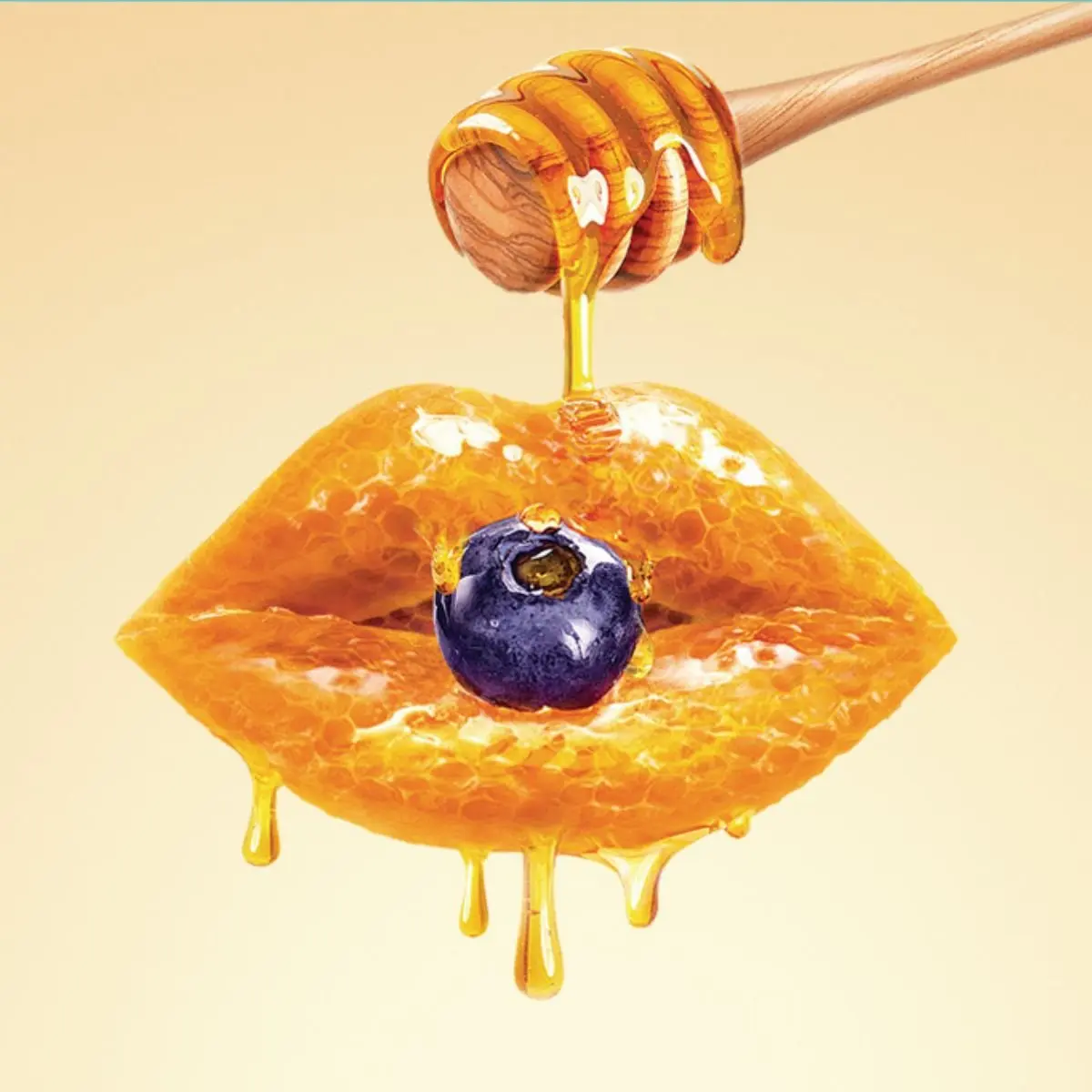 Blueberry Hydrating Honey Lip Balm 10g - Image 3
