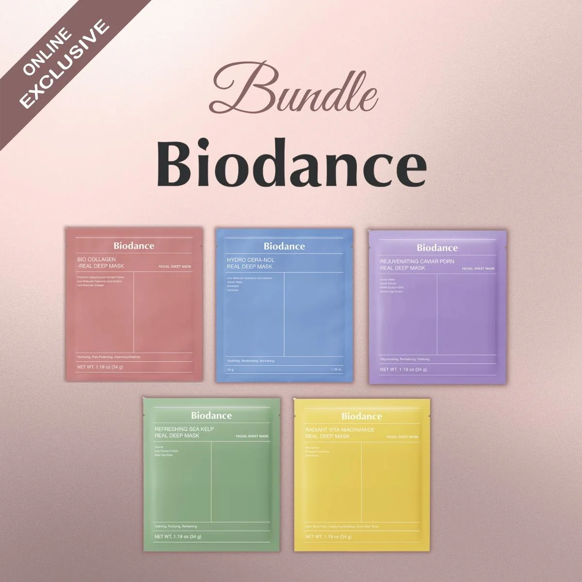 Bundle Masques Biodance