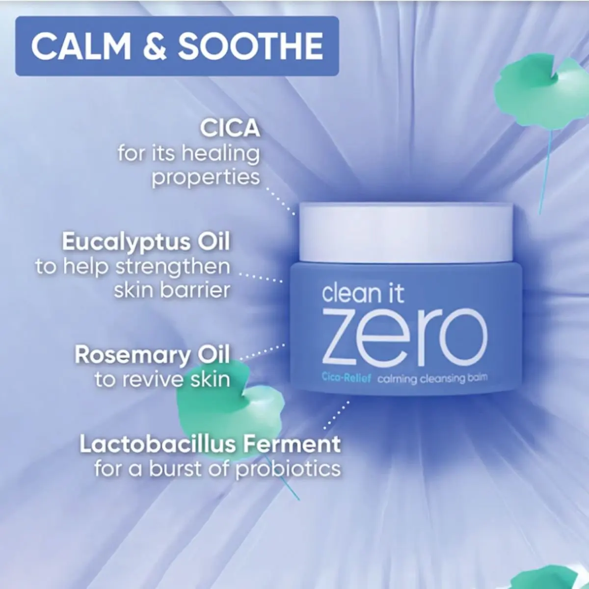 Clean it Zero Calming Cleansing Balm 100mL - Image 3