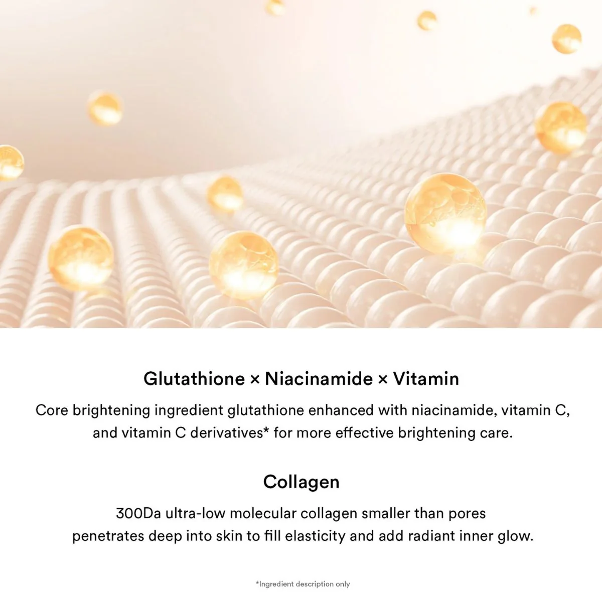 Glow Collagen Mask Glutathione Film - Image 3