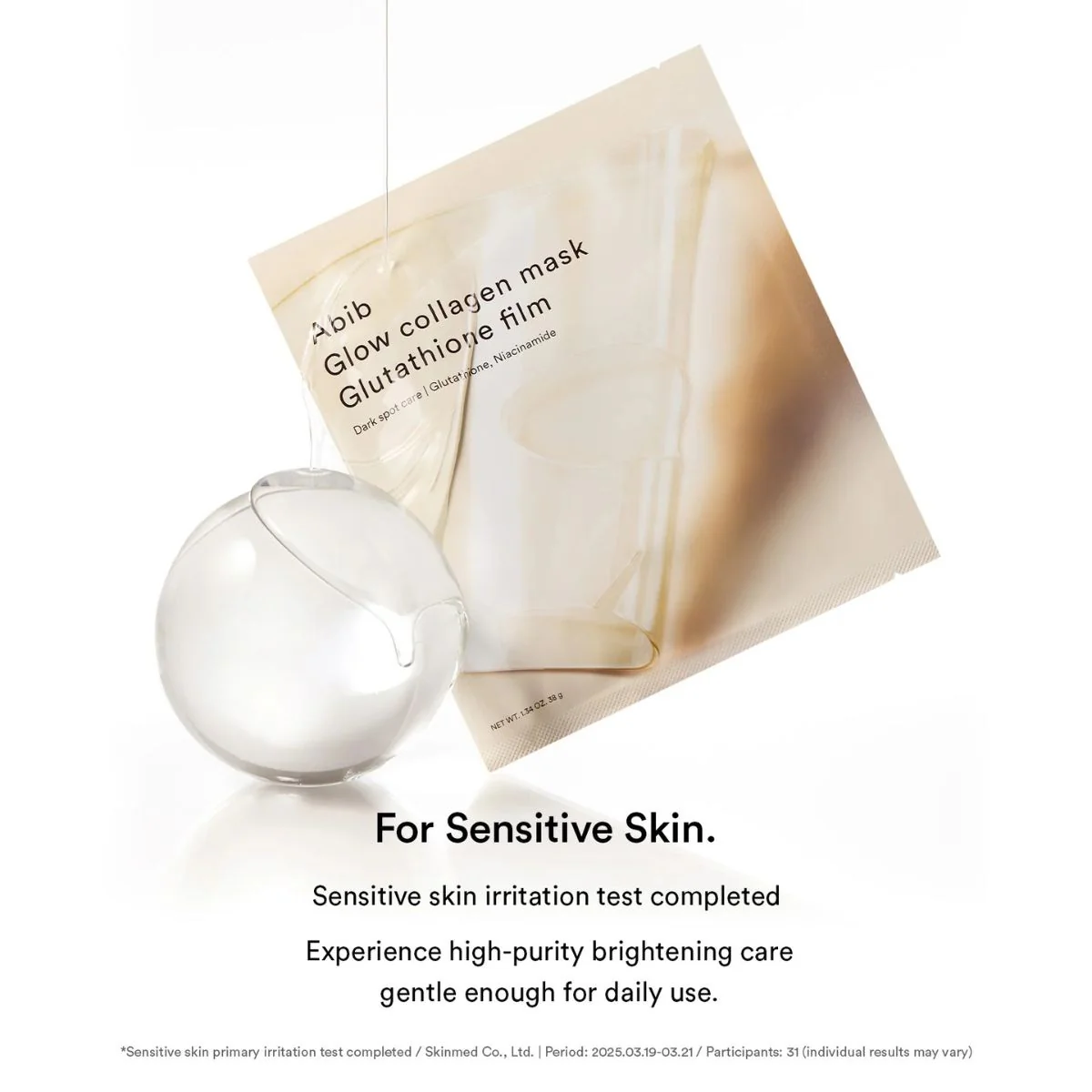 Glow Collagen Mask Glutathione Film - Image 8
