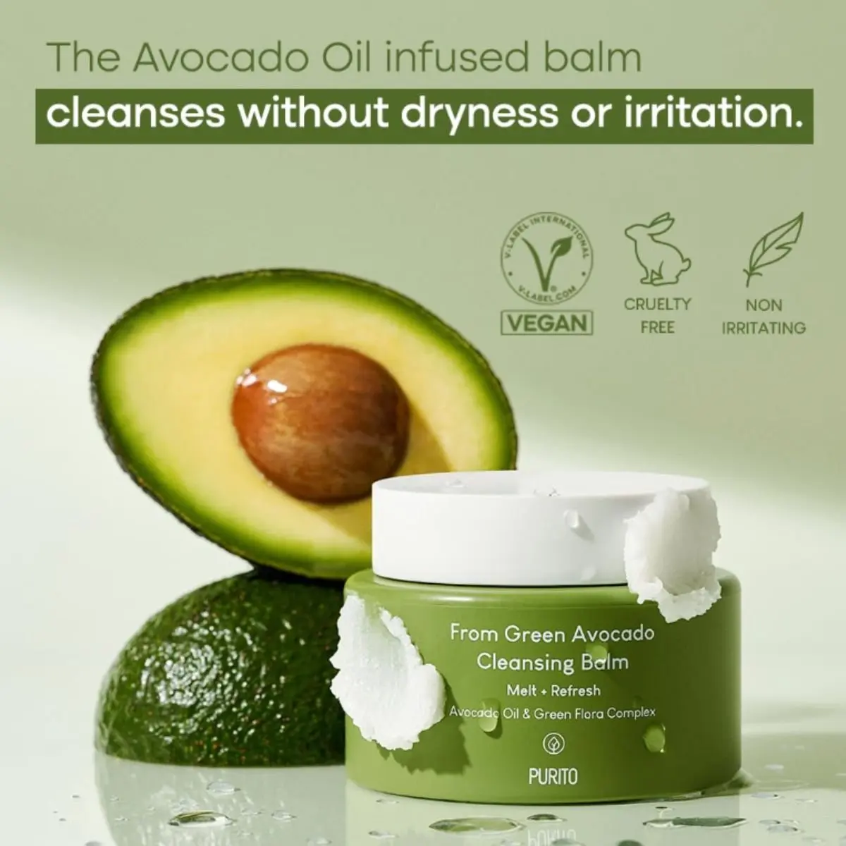 From Green Avocado Cleansing Balm 100mL - Image 4