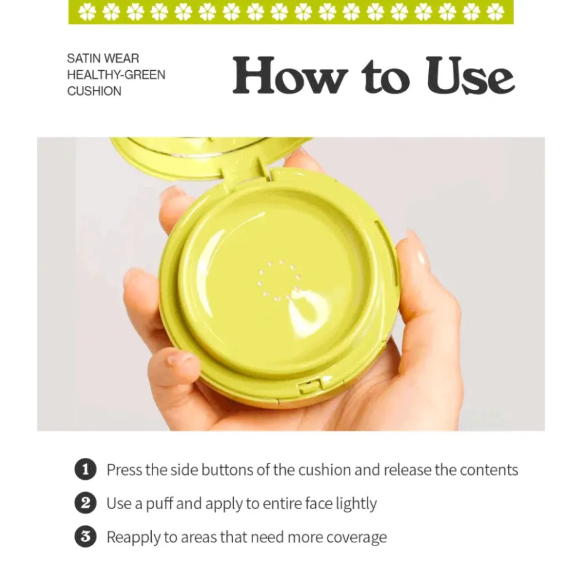 Healthy Green Cushion - Image 4