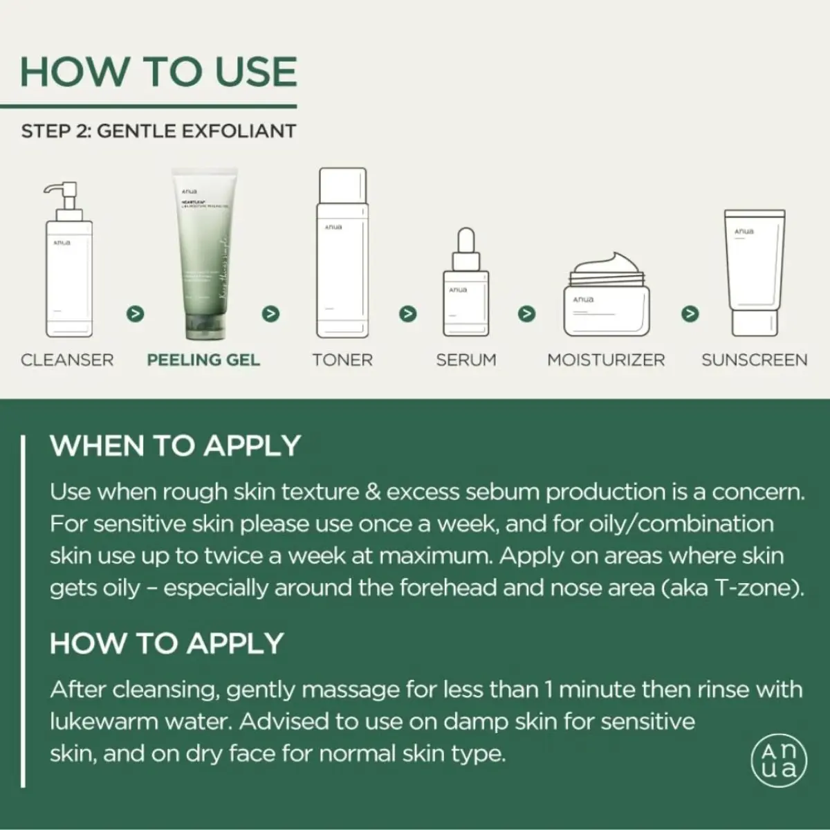 Heartleaf LHA Moisture Peeling Gel 120mL - Image 5