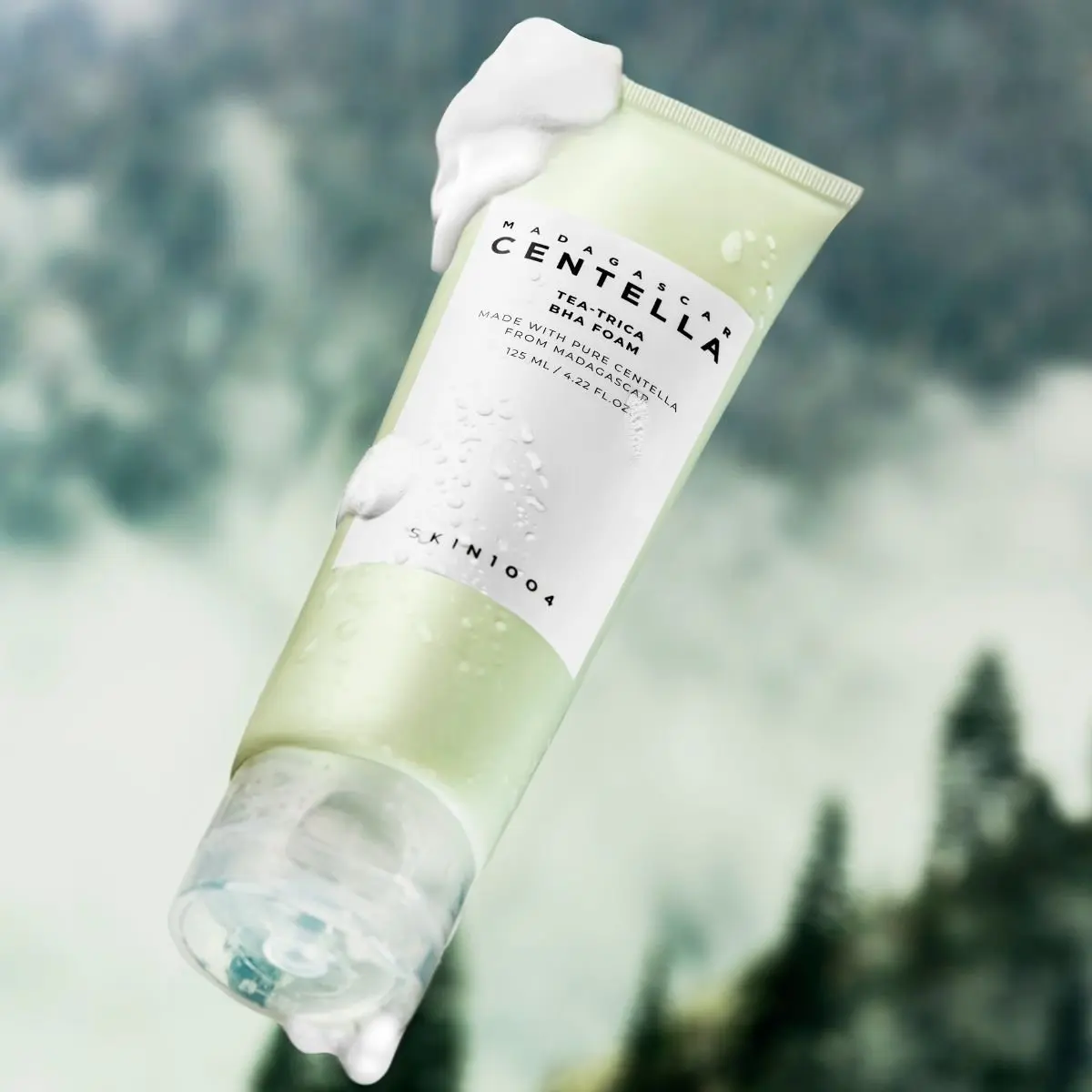 Madagascar Centella Tea-Trica BHA Foam 125mL - Image 2