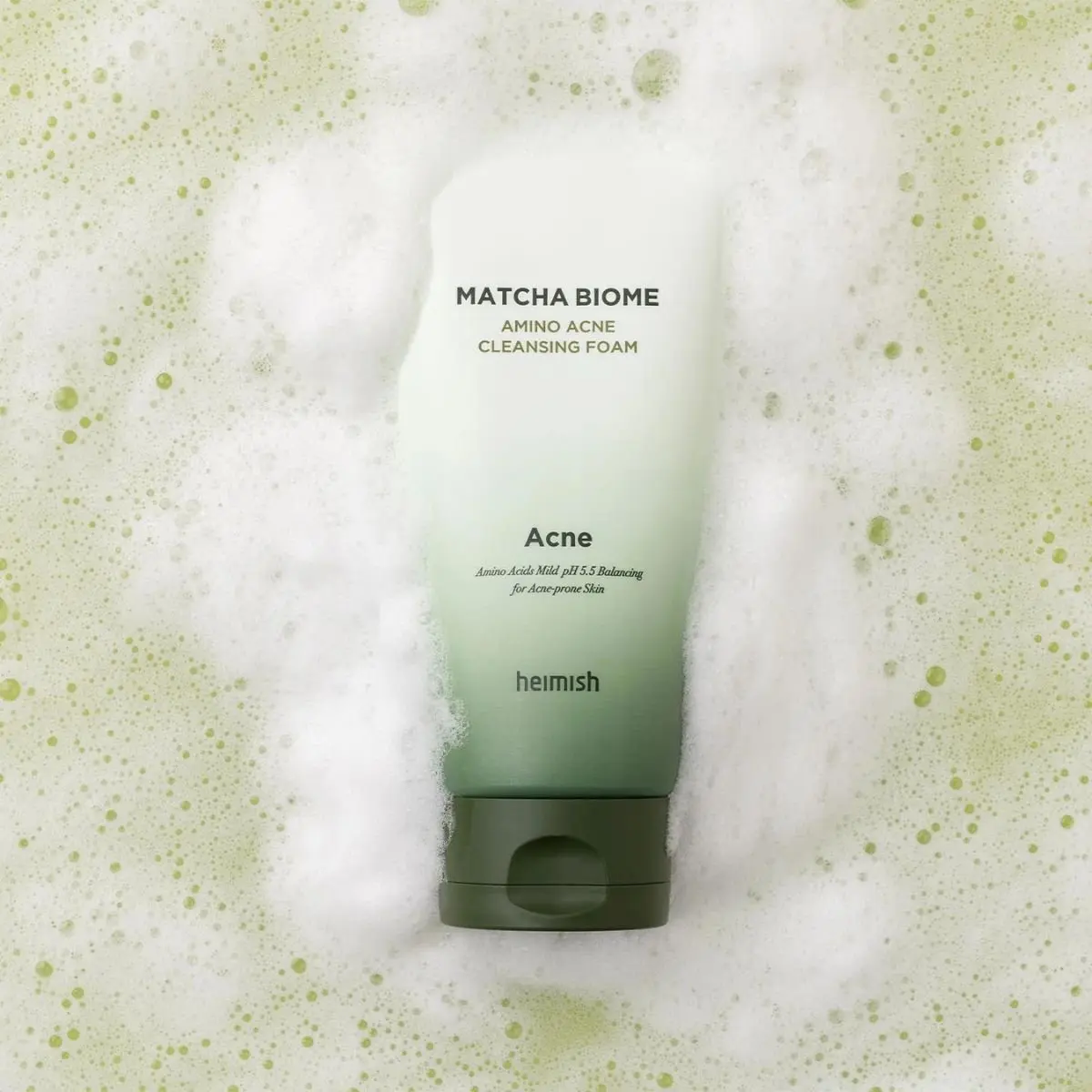 Matcha Biome Amino Acne Cleansing Foam 150g - Image 3