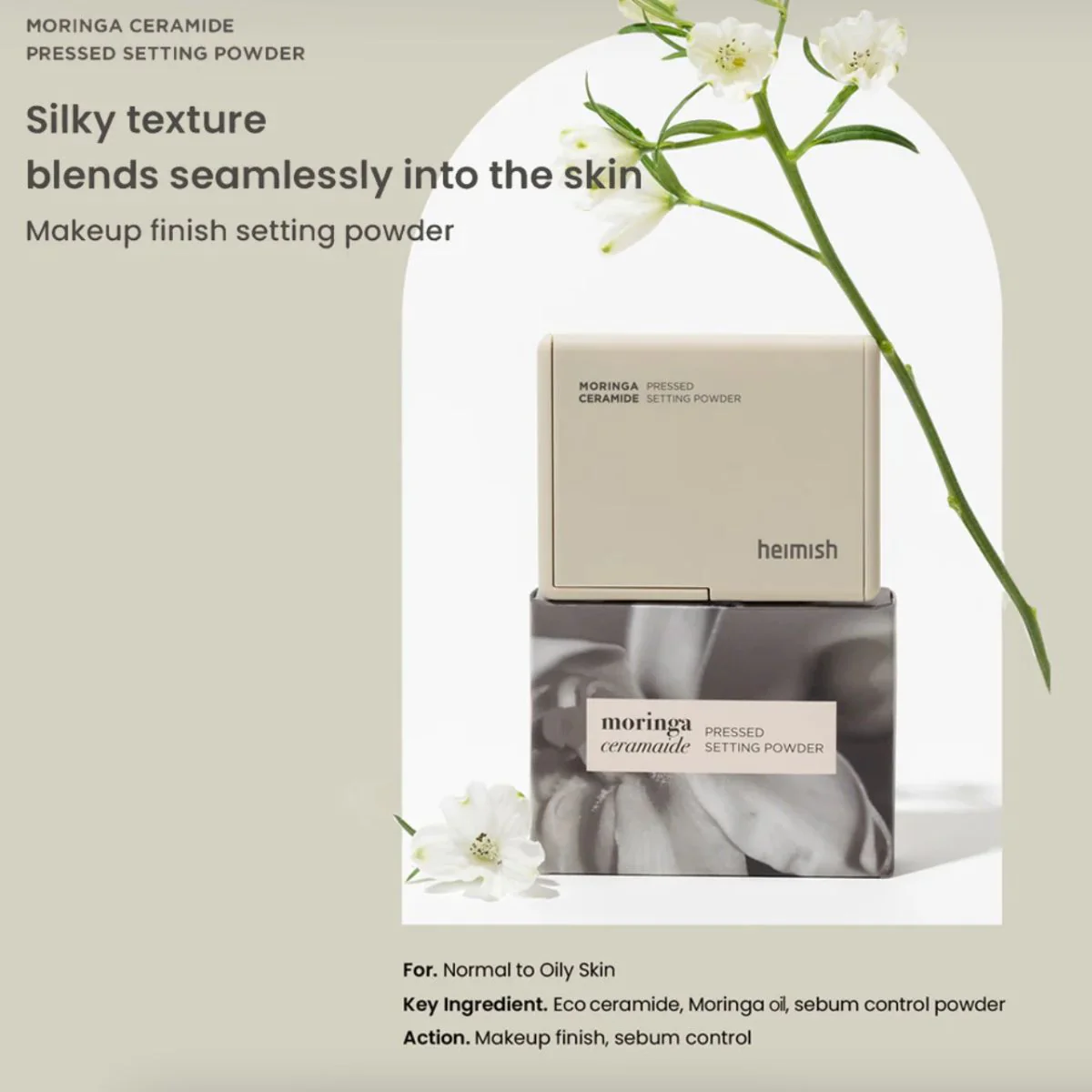 Moringa Ceramide Pressed Setting Powder 5g - Image 3