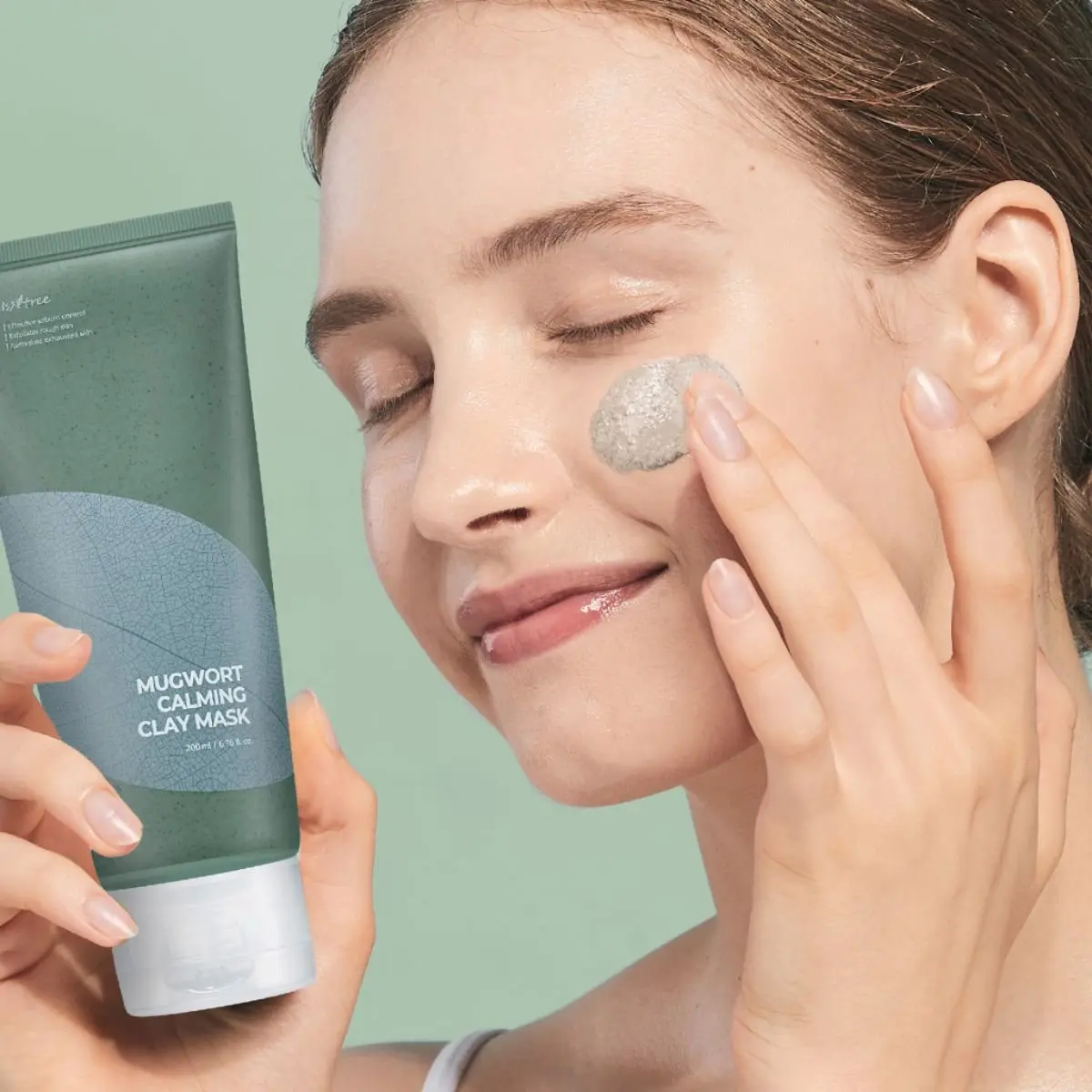 Mugwort Calming Clay Mask 100mL - Image 3