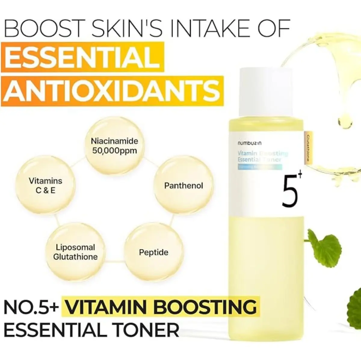 No.5 Vitamin Boosting Essential Toner 200mL - Image 2
