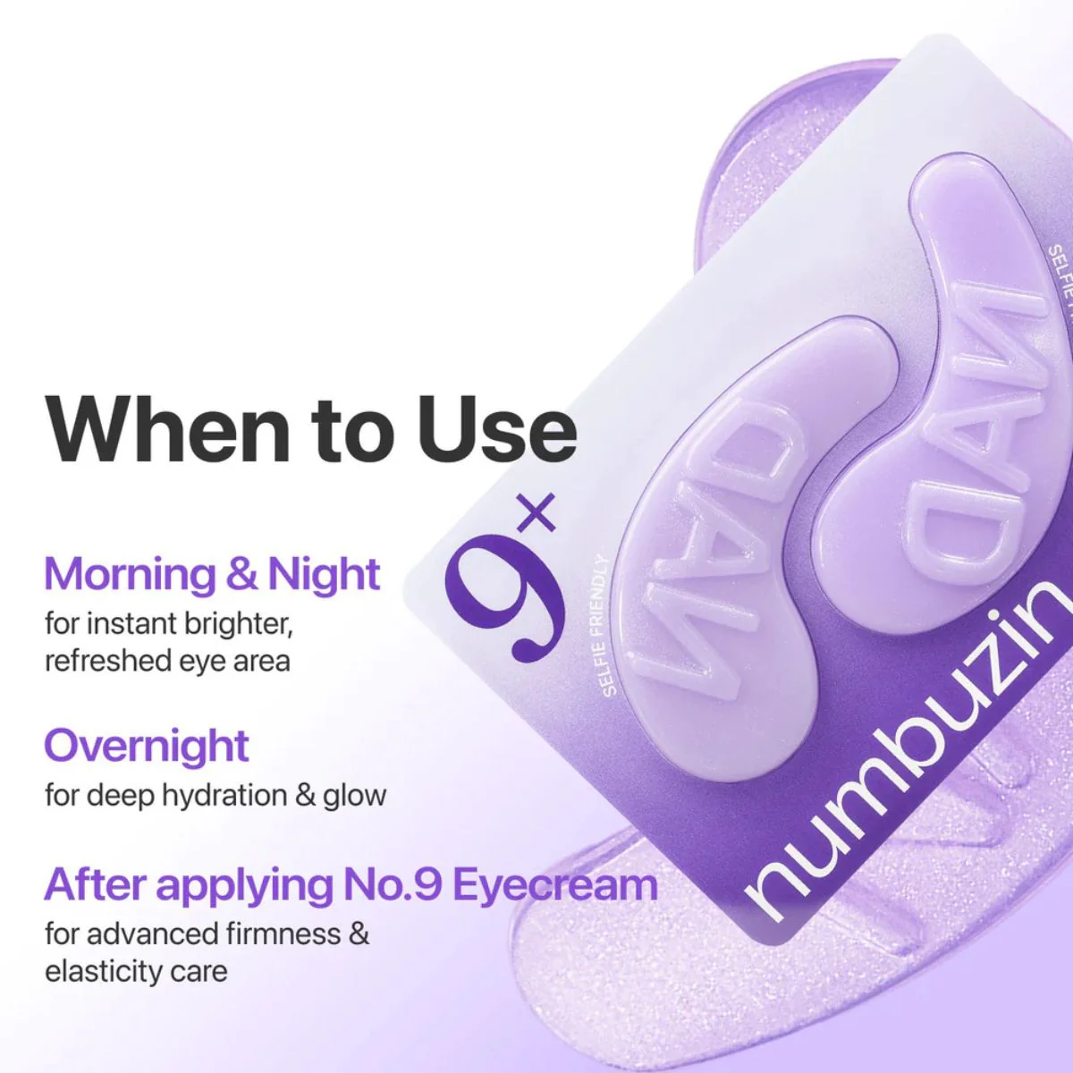 No.9 NAD+ Collagen Under Eye Patches - Image 7