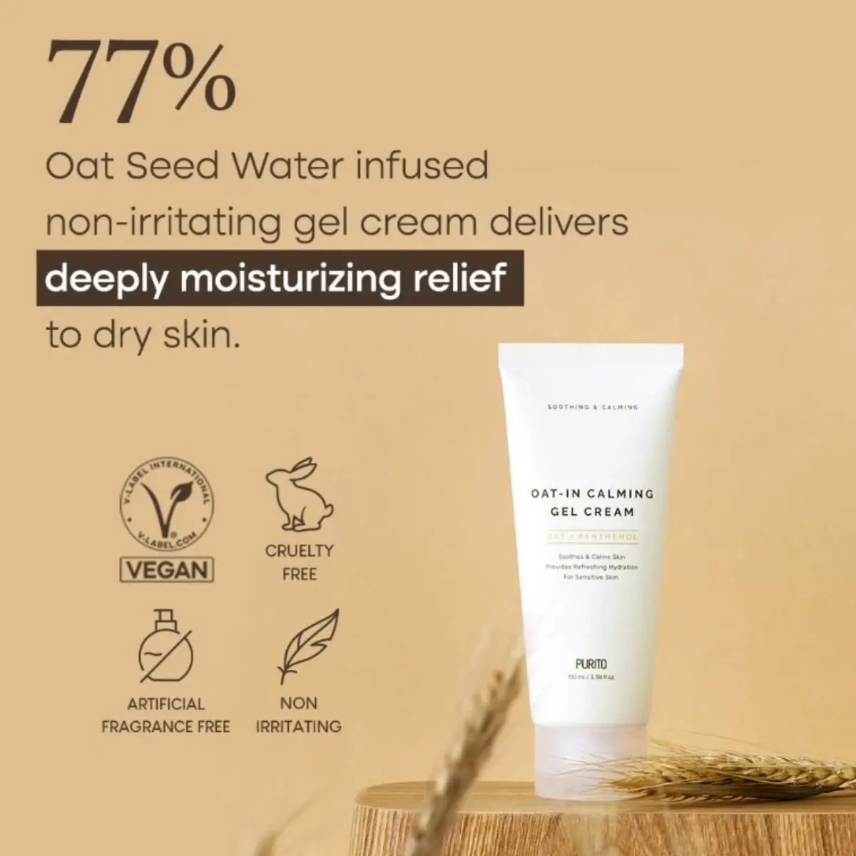 Oat-in Calming Gel Cream 100mL - Image 3