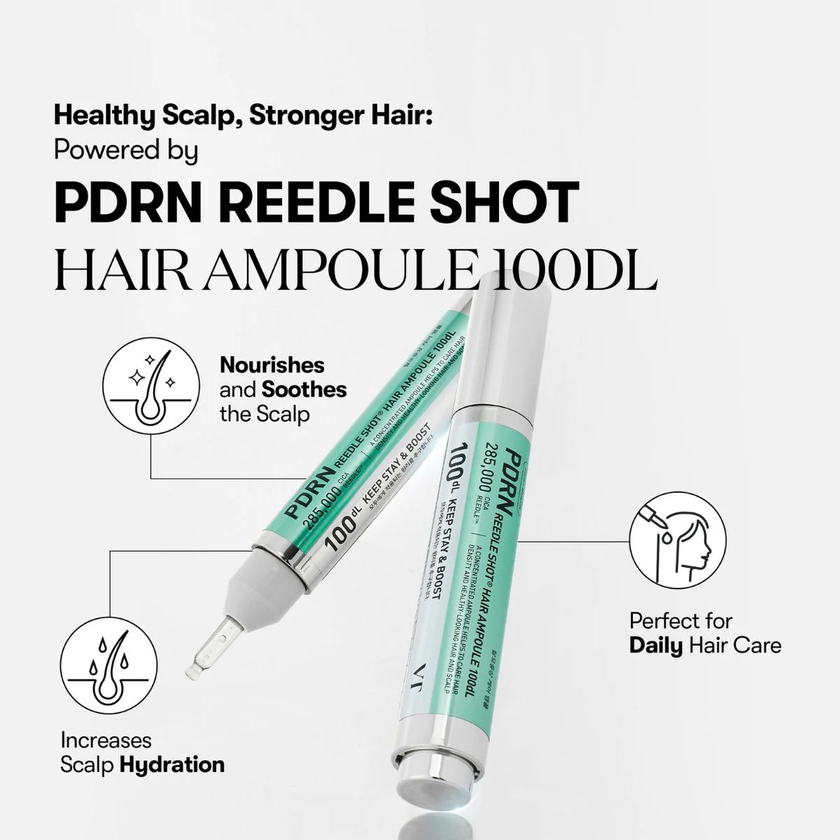 PDRN Reedle Shot Hair Ampoule 100dL - Image 2