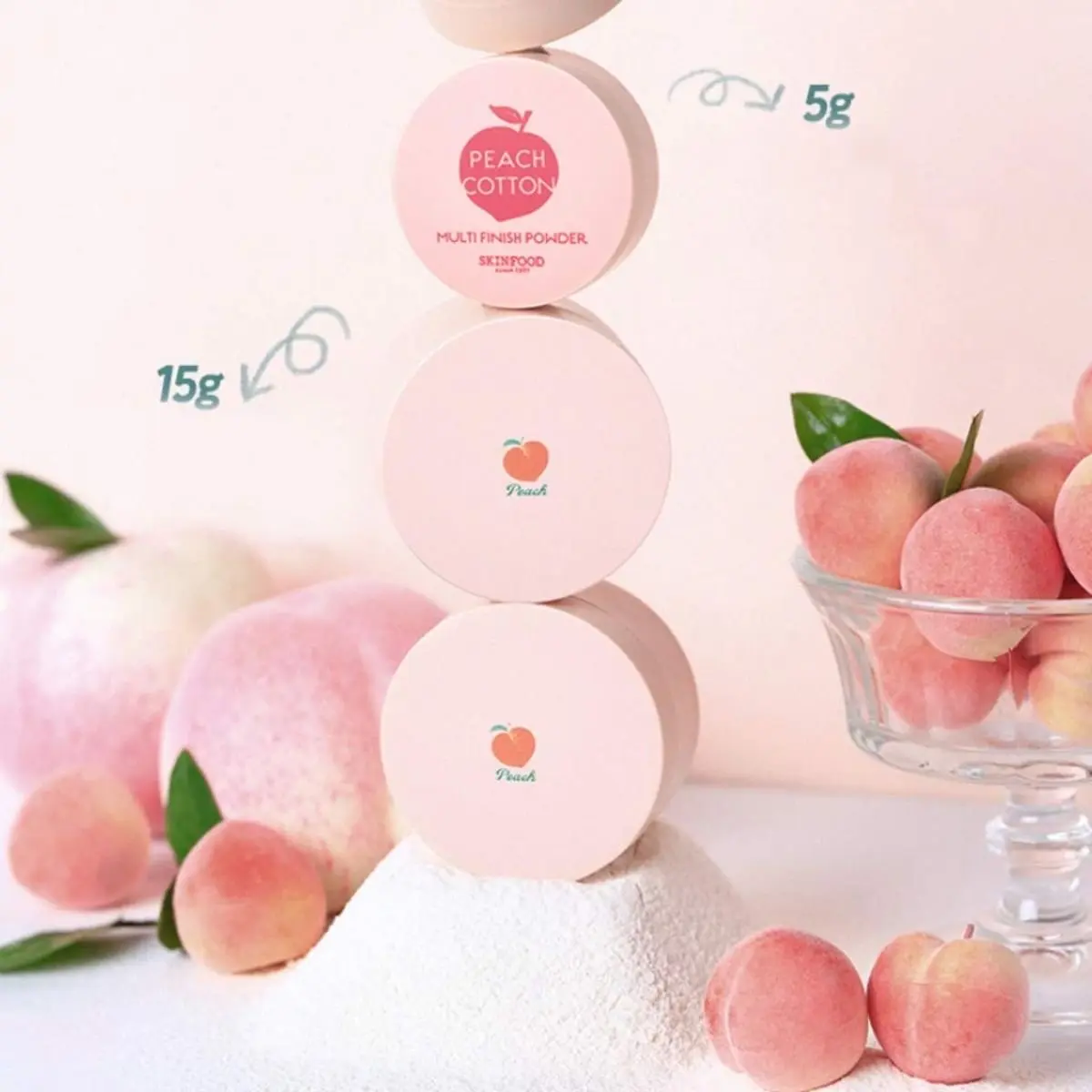 Peach Cotton Multi Finish Powder 15g - Image 4