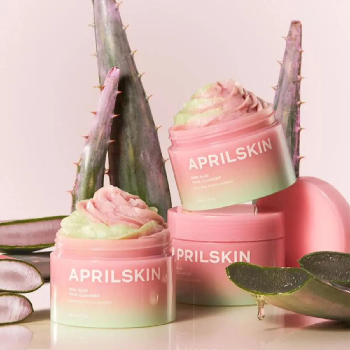 Pink Aloe Pack Cleanser 120g - Image 4