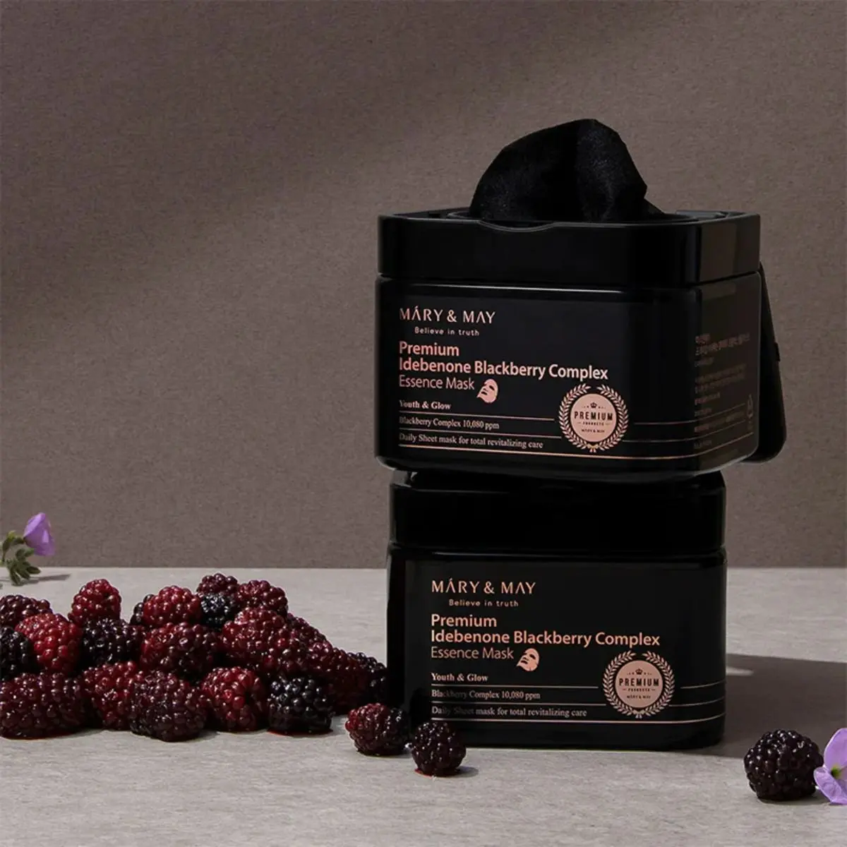 Premium Idebenon Blackberry Complex Essence Mask 20ea - Image 4