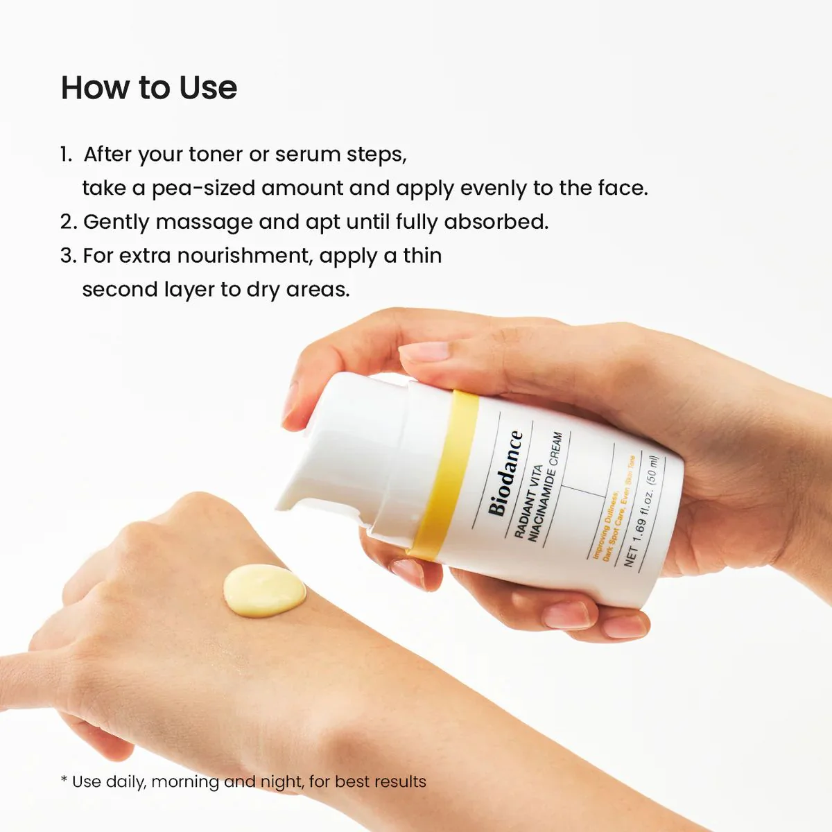Radiant Vita Niacinamide Cream 50mL - Image 6
