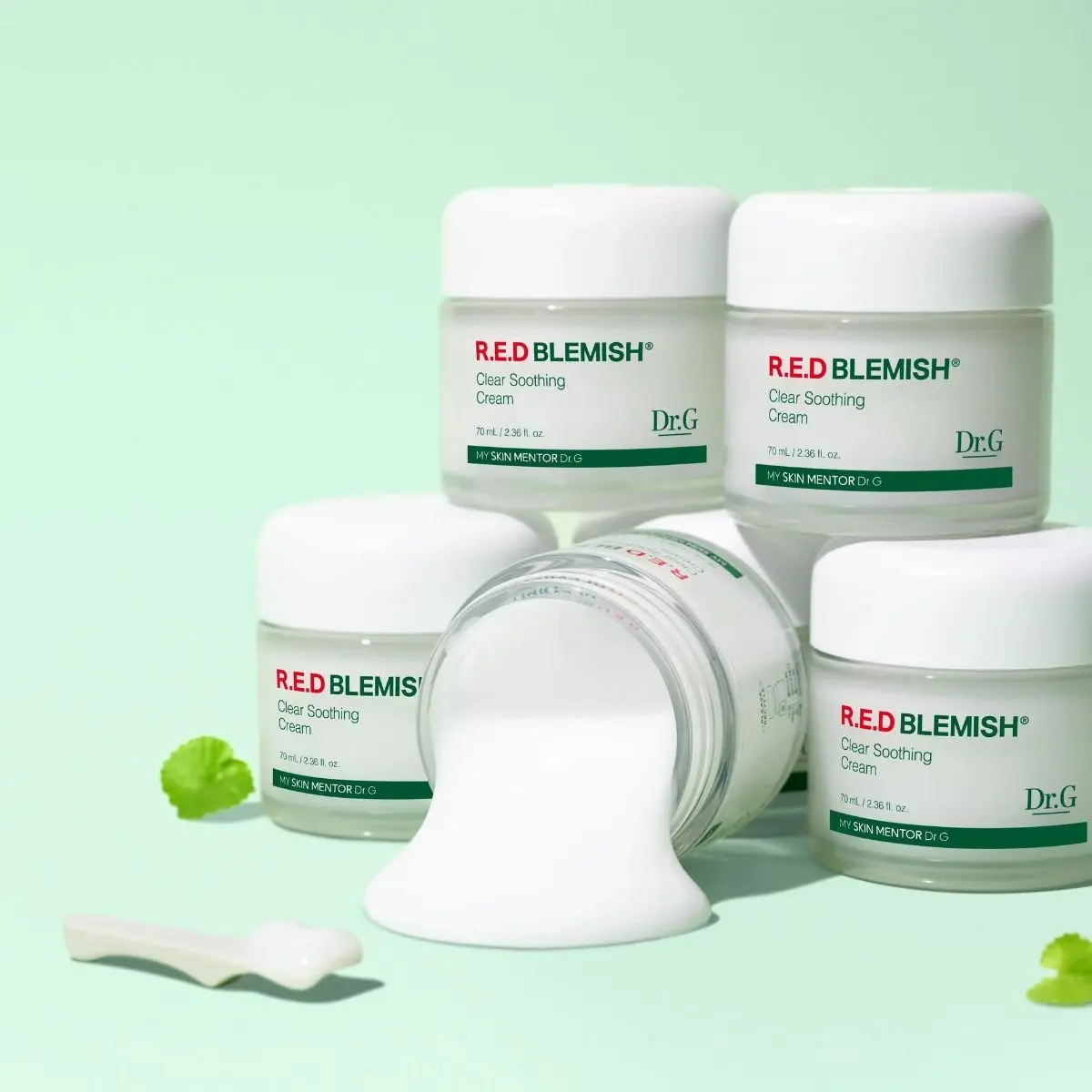 Red Blemish Clear Soothing Cream 70mL - Image 3