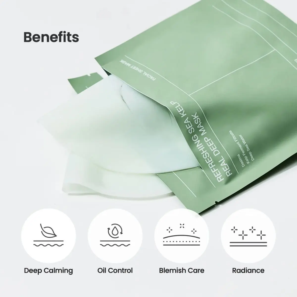 Refreshing Sea Kelp Real Deep Mask (4ea) - Image 3