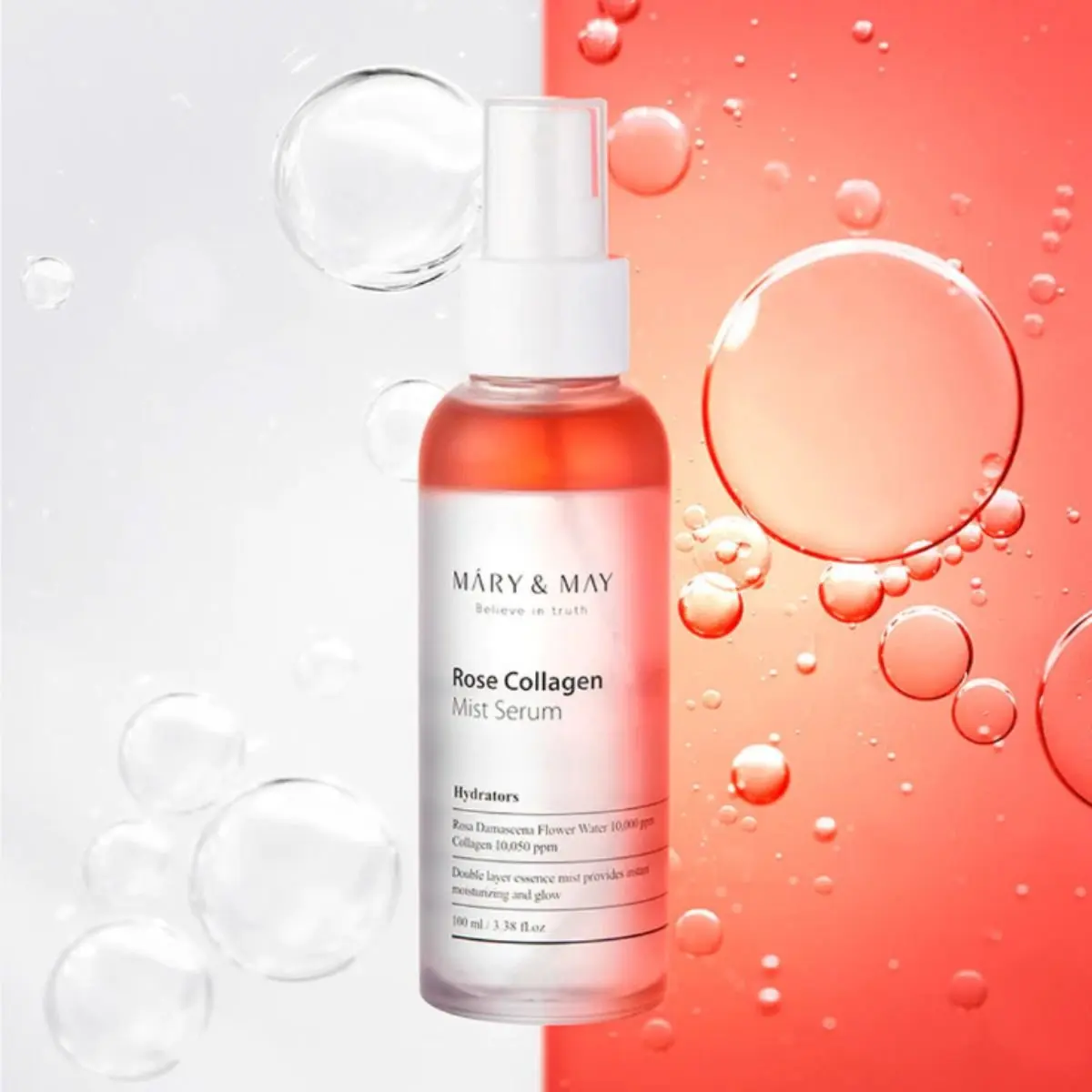Rose Collagen Mist Serum 100mL - Image 2