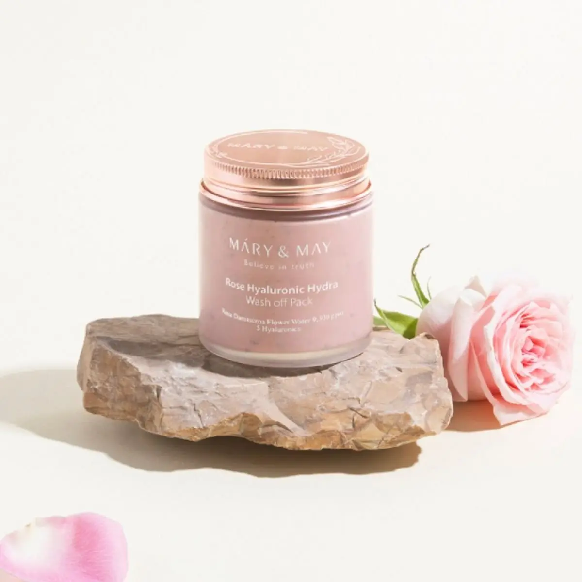 Rose Hyaluronic Hydra Wash Off Pack 125g - Image 3