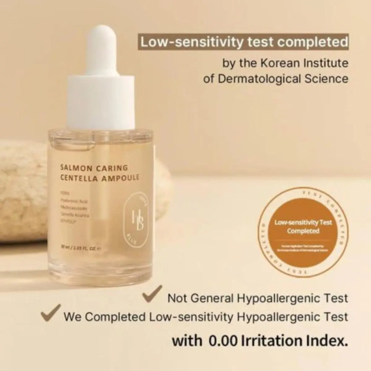 Salmon Caring Centella Ampoule 30mL - Image 3