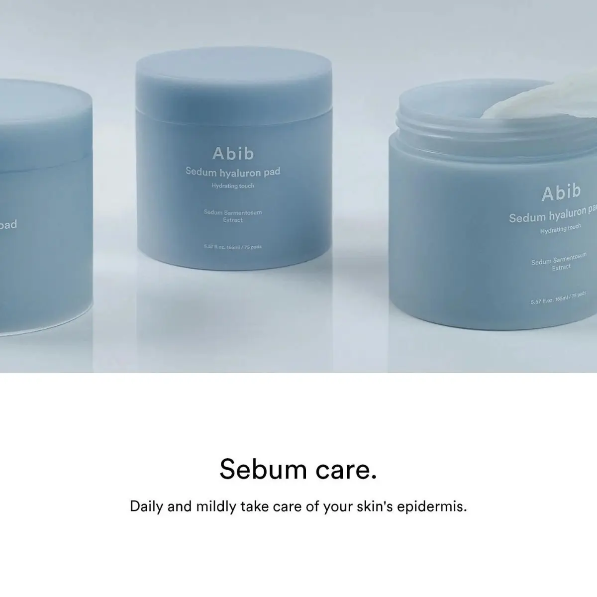 Sedum Hyaluron Pad Hydrating Touch 165mL (75pads) - Image 4