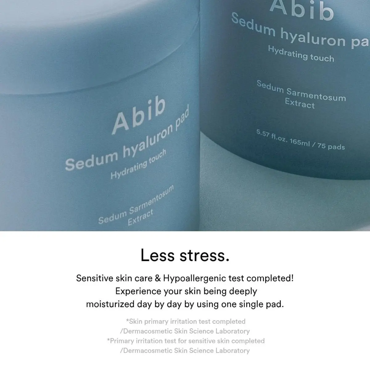 Sedum Hyaluron Pad Hydrating Touch 165mL (75pads) - Image 6