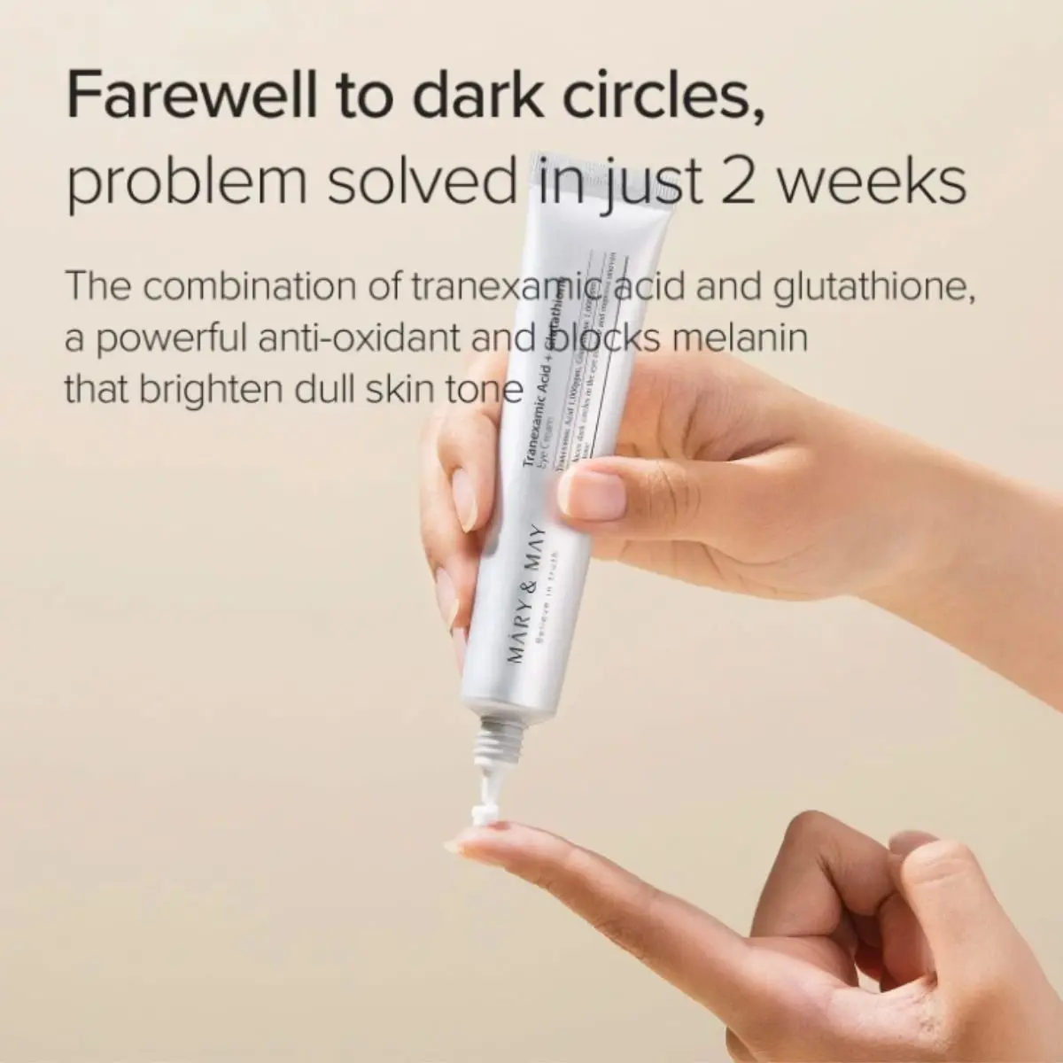 Tranexamic Acid + Glutathione Eye Cream 30mL - Image 3