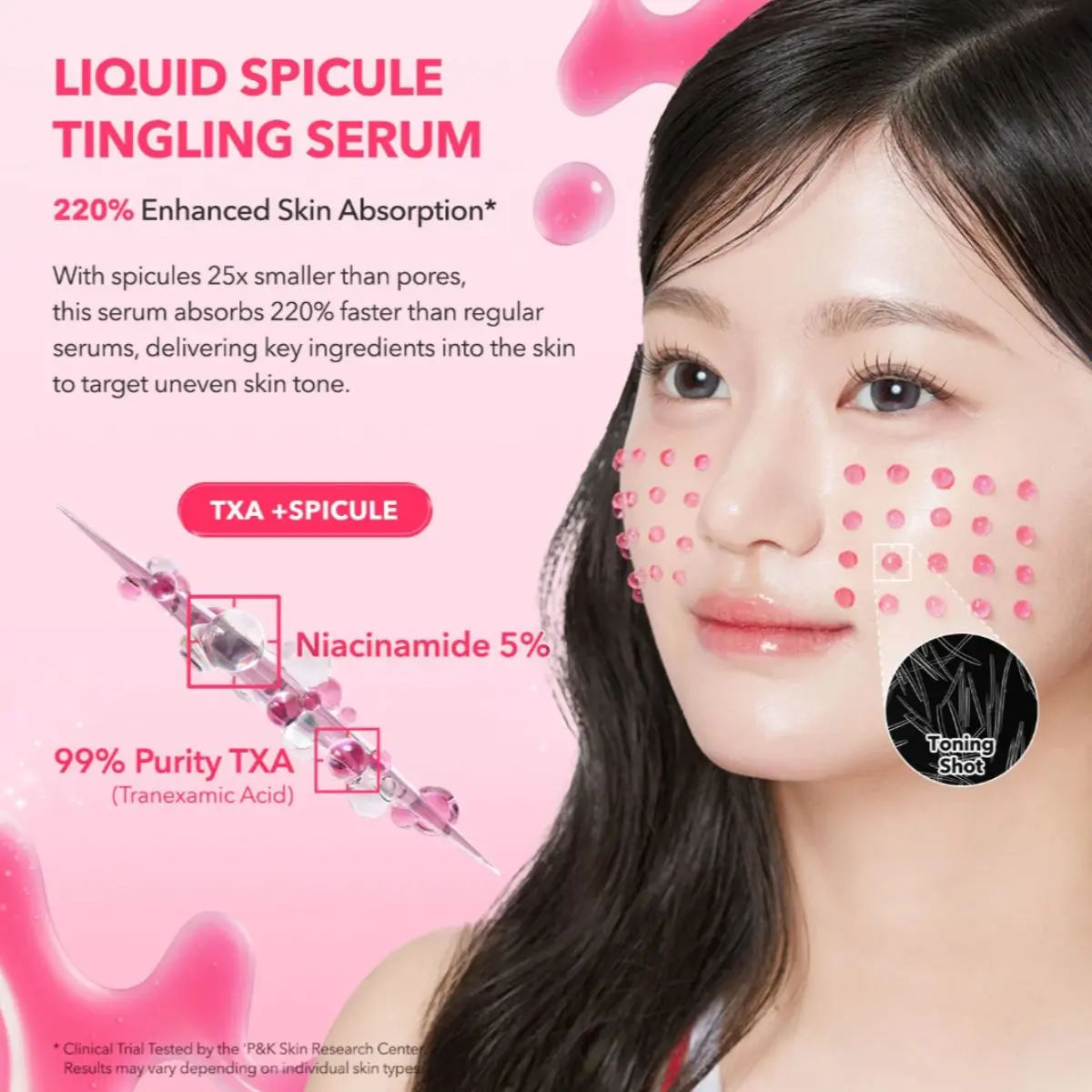 TXA Niacinamide Toning Shot 99 Serum 30mL - Image 3