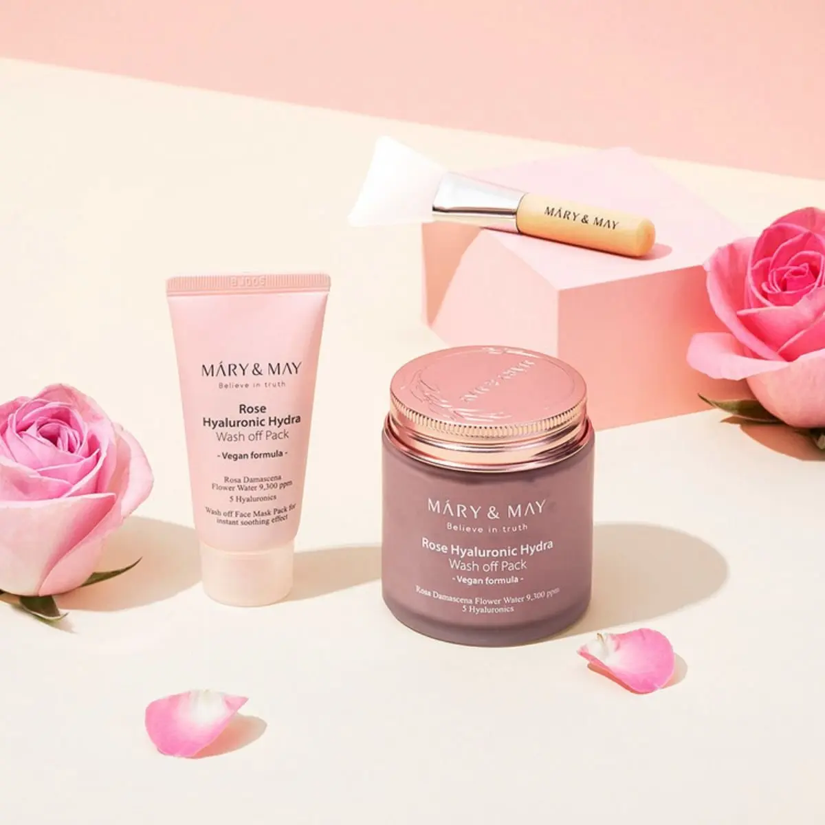 Vegan Hyaluronic Hydra Wash Off Mask Special Gift Set - Image 3