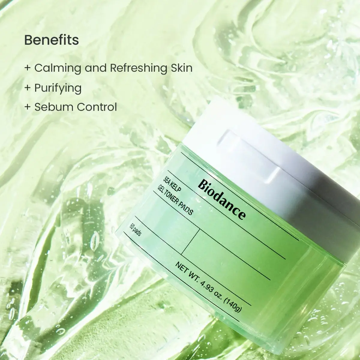 Sea Kelp Gel Toner Pad (60ea) - Image 4
