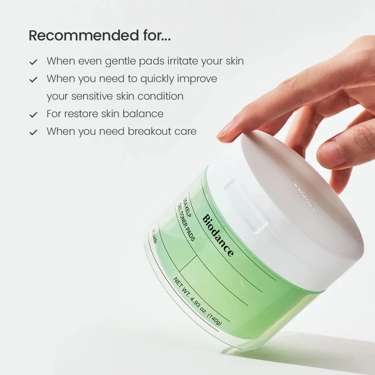 Sea Kelp Gel Toner Pad (60ea) - Image 8