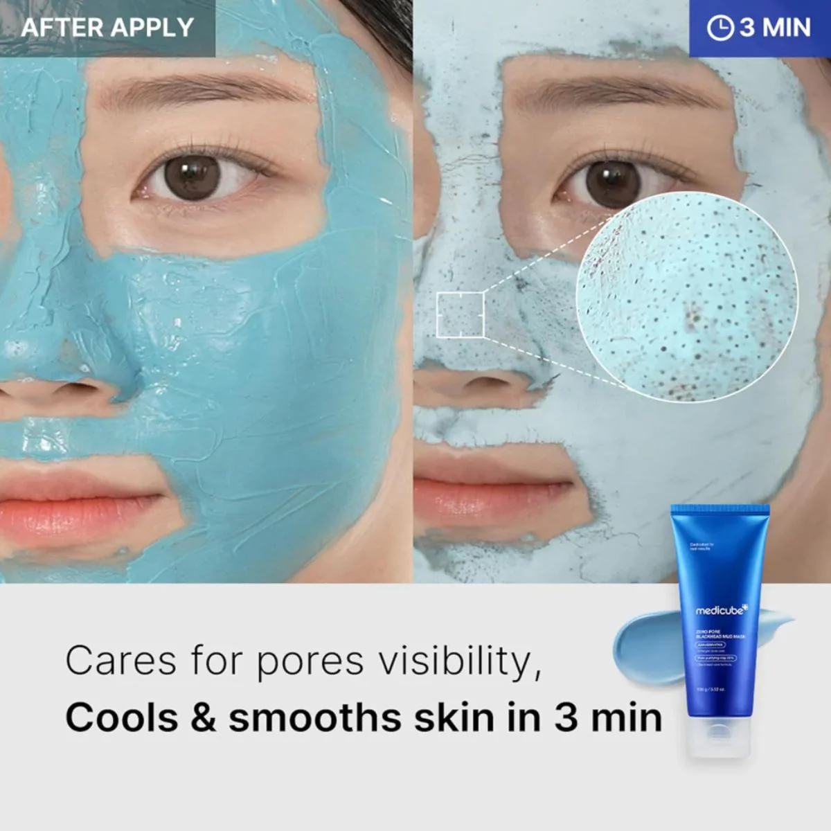 Zero Pore Blackhead Mud Mask 100g - Image 5