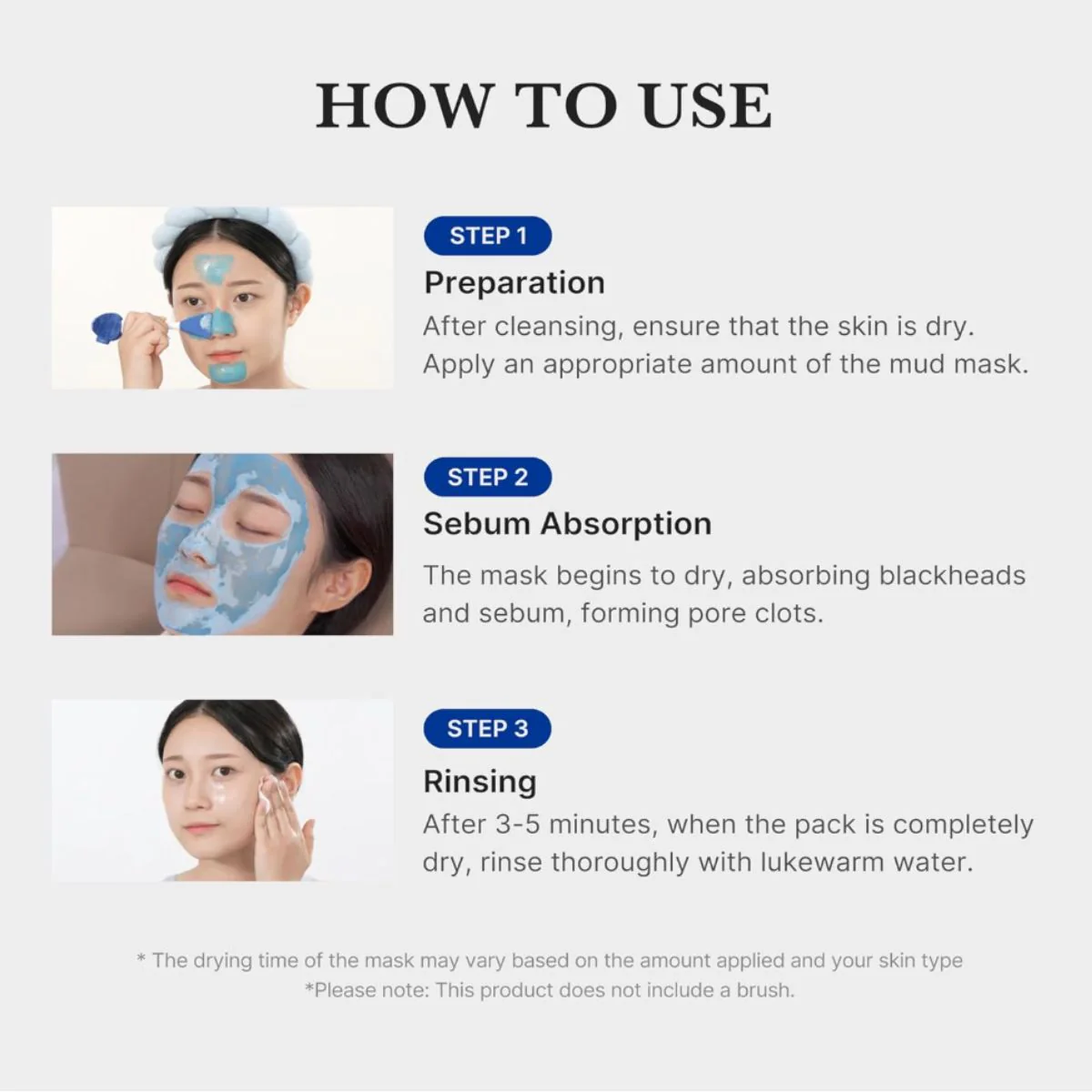 Zero Pore Blackhead Mud Mask 100g - Image 6